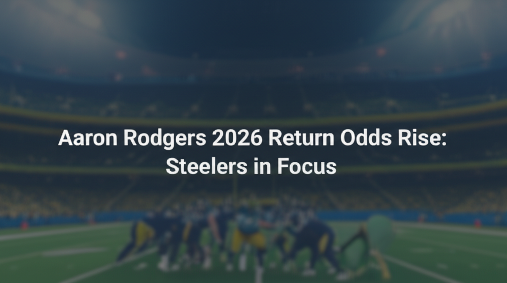 Aaron Rodgers 2026 Return Odds Rise: Steelers in Focus
